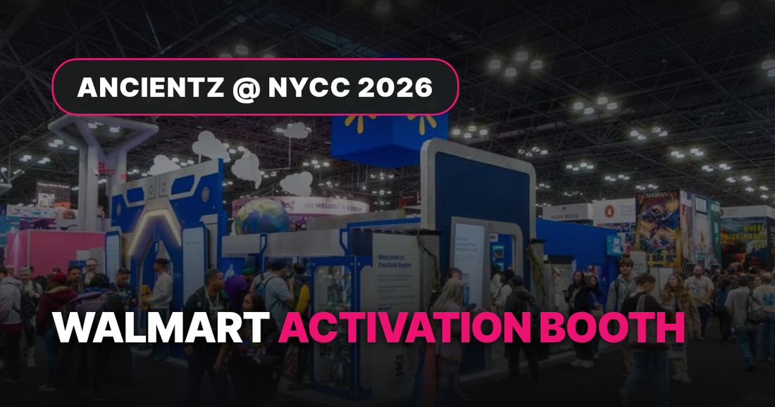 Ancientz at New York Comic Con: Walmart Activation Booth & Live Stream with Quiggly