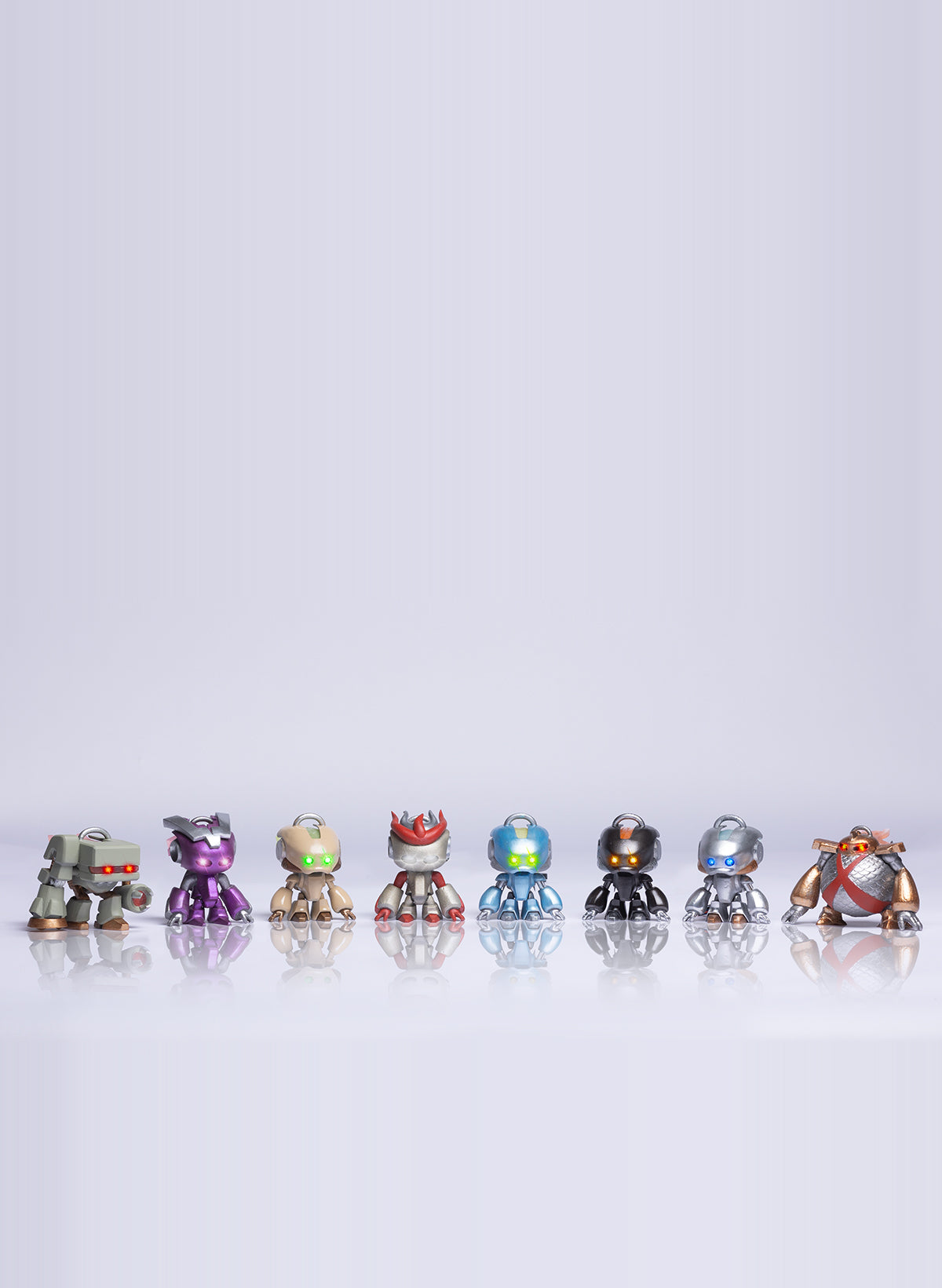 MINI ANCIENTZ FULL SET – Ancientz Light-Up Mini Figures (3", Keychain Edition)